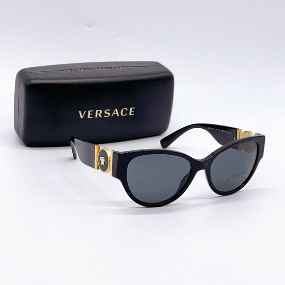 New Versace Women's Black Model Sunglasses - Picture 4 of 7